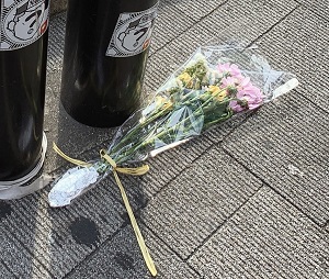 秋葉原無差別殺傷事件 献花